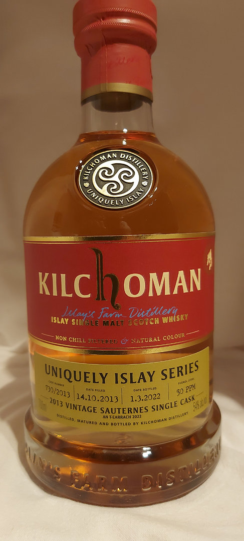 Kilchoman 2013 Vintage Sauternes Single Cask