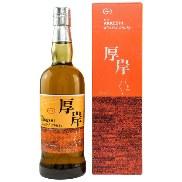 Akkeshi 2021 Japanese Blended Whisky Shosho